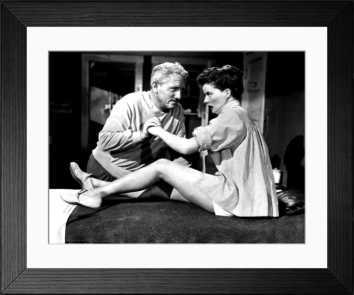Framed Print : PAT AND MIKE, Spencer Tracy, Katharine Hepburn, 1952 Framed Print : PAT AND MIKE, Spencer Tracy, Katharine Hepburn, 1952