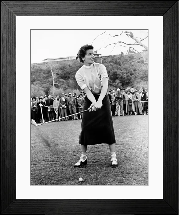 Framed Print : PAT AND MIKE, Katharine Hepburn, 1952
