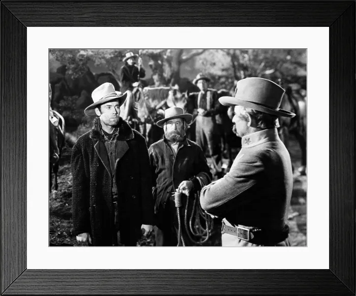 Framed Print : THE OX-BOW INCIDENT, Henry Fonda (left), Frank Conroy (right), 1943, TM & Copyright (c) 20th Century Fox Film Corp. All rights reserved Framed Print : THE OX-BOW INCIDENT, Henry Fonda (left), Frank Conroy (right), 1943, TM & Copyright (c) 20th Century Fox Film Corp. All rights reserved