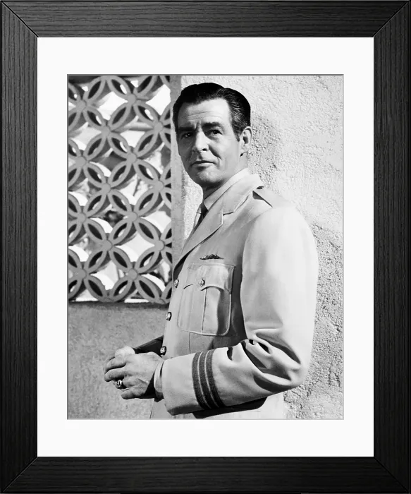Framed Print : BACK FROM ETERNITY, Robert Ryan, 1956 Framed Print : BACK FROM ETERNITY, Robert Ryan, 1956