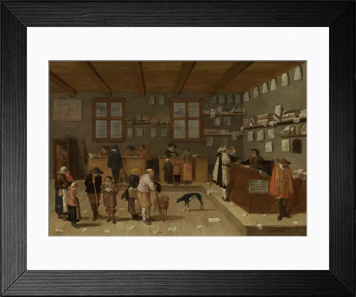 Framed Print : Lawyer's Office, by Pieter de Bloot, 1628 Dutch painting, oil on panel Framed Print : Lawyer's Office, by Pieter de Bloot, 1628 Dutch painting, oil on panel