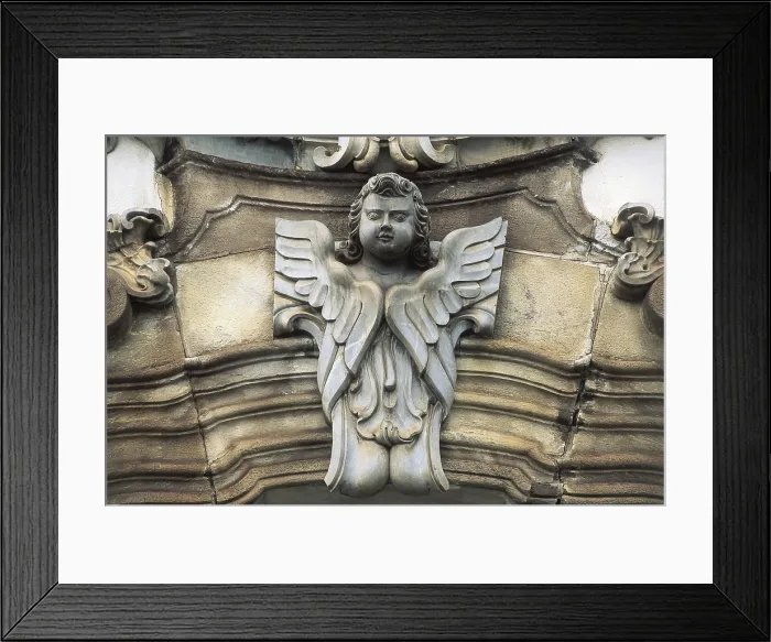 Framed Print : ATAiDE, Manoel da Costa (1762 - 1830); ALEIJADINHO, Antonio Francisco de Lisboa, also called (1738-1814). Igreja Nossa Senhora do Carmo. 1766 - 1772. BRAZIL. Ouro Preto