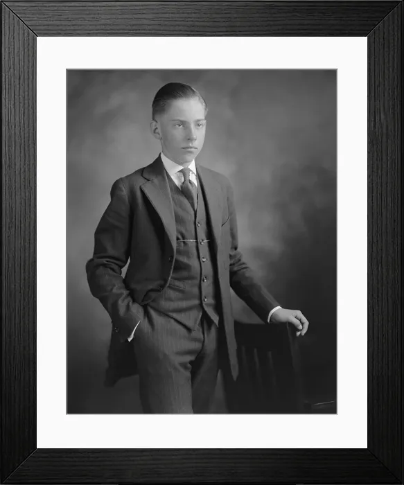 Framed Print : John Coolidge, oldest son of President Calvin Coolidge, ca. 1923-24. (BSLOC_2015_15_161)