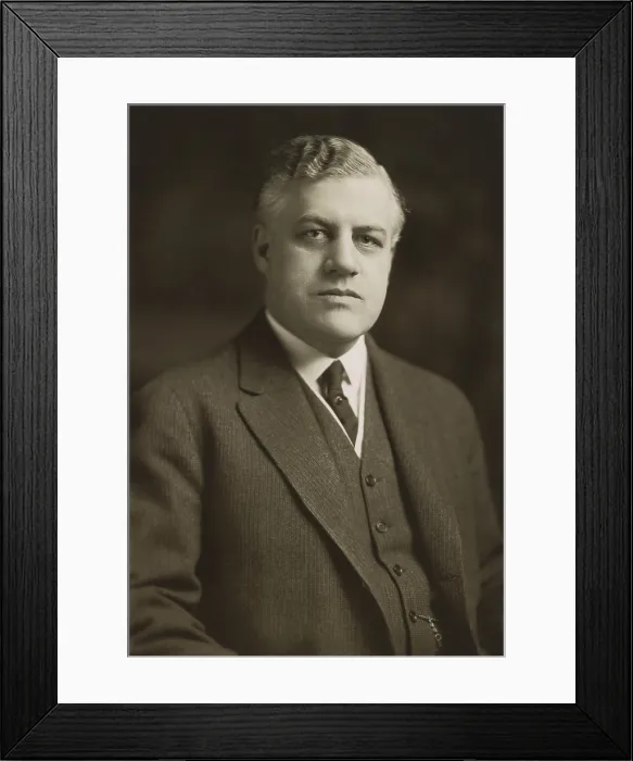 Framed Print : A. Mitchell Palmer was Attorney General in the last 2 years of the Woodrow Wilson administration