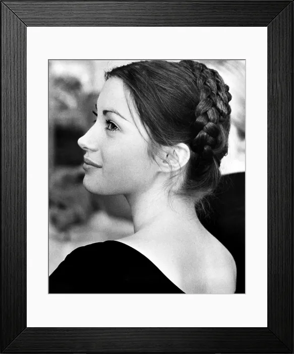 Framed Print : THE ONLY WAY, Jane Seymour, 1970