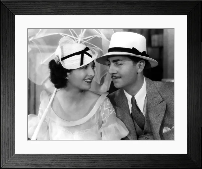 Framed Print : ONE WAY PASSAGE, Kay Francis, William Powell, 1932 Framed Print : ONE WAY PASSAGE, Kay Francis, William Powell, 1932