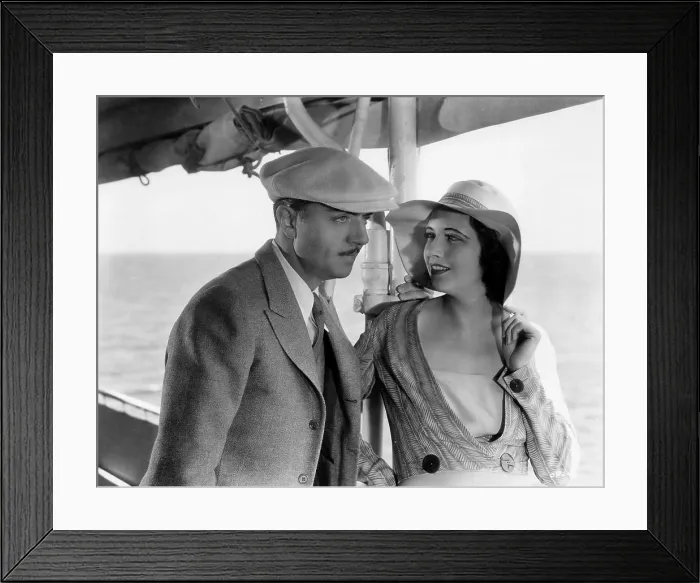 Framed Print : ONE WAY PASSAGE, William Powell, Kay Francis, 1932