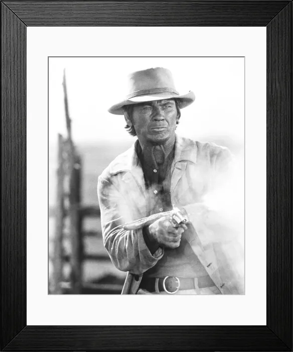 Framed Print : ONCE UPON A TIME IN THE WEST, Charles Bronson, 1968