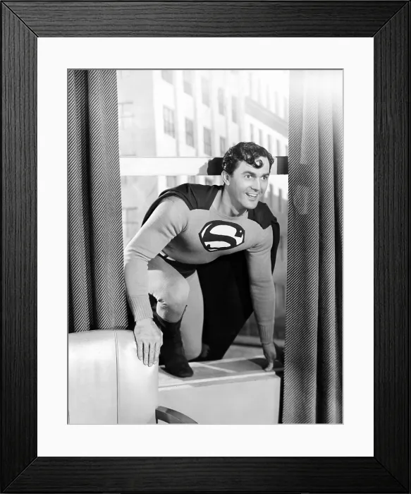 Framed Print : SUPERMAN, Kirk Alyn, 1948