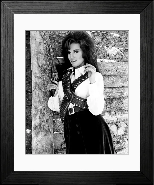 Framed Print : BANDOLERO!, Raquel Welch, 1968, TM & Copyright 20th Century Fox. All rights reserved / courtesy Everett Collection