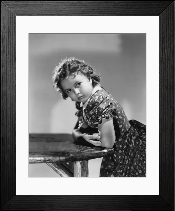 Framed Print : SUSANNAH OF THE MOUNTIES, Shirley Temple, 1939, 20th Century-Fox Film Corporation, TM & Copyright / courtesy Everett Collection
