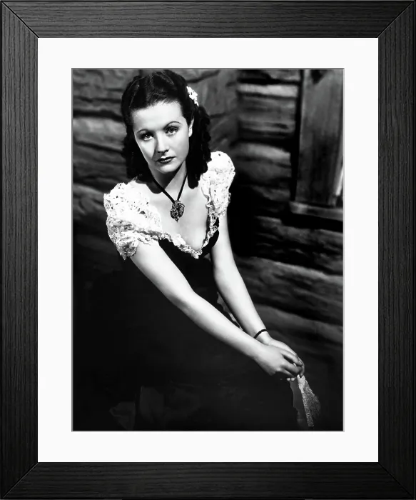 Framed Print : SUSANNAH OF THE MOUNTIES, Margaret Lockwood, 1939, TM & Copyright 20th Century Fox Film Corp. / courtesy Everett Collection