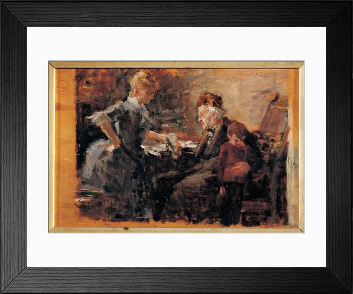 Framed Print : Cosola Demetrio, Bad Grades / Marks, 1887, 19th Century, oil on canvas, private collection (155998) Everett CollectionMondadori Portfolio**US SALES ONLY**