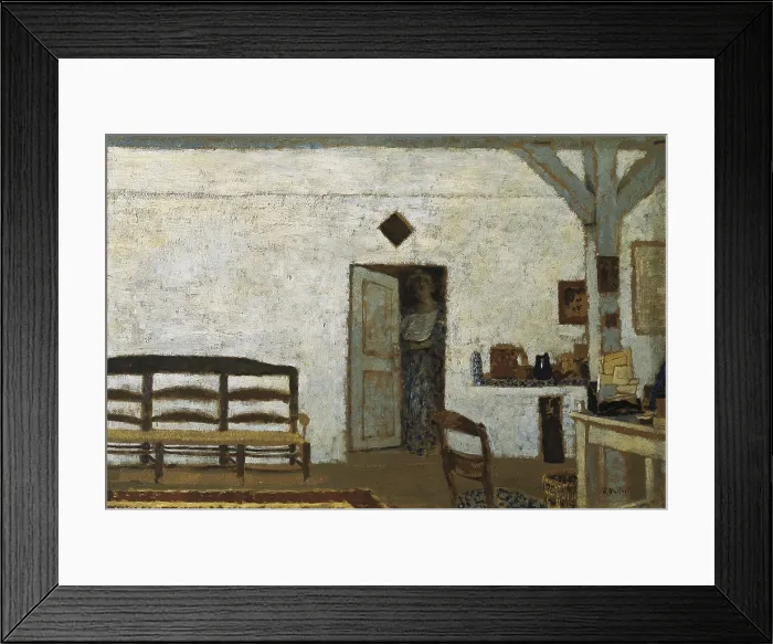 Framed Print : VUILLARD, Edouard (1868-1940). Misia in Villeneuve-sur-Yonne. 1897. Symbolism. Les Nabis. Oil on canvas. FRANCE. Lyon. Musee des Beaux Arts (Fine Arts Museum). - J Framed Print : VUILLARD, Edouard (1868-1940). Misia in Villeneuve-sur-Yonne. 1897. Symbolism. Les Nabis. Oil on canvas. FRANCE. Lyon. Musee des Beaux Arts (Fine Arts Museum). - J