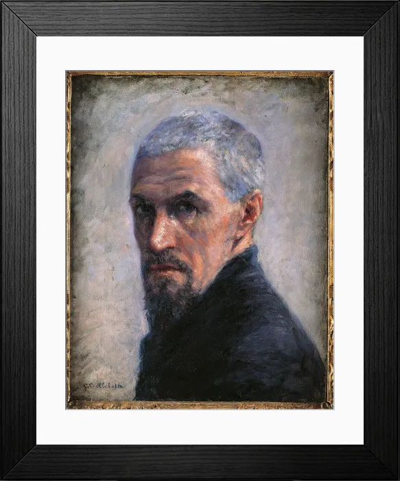 Framed Print : Self portrait, by Gustave Caillebotte, 1889 about, 19th Century, oil on canvas, cm 40, 5 x 32, 5 - France, Ile de France, Paris, Muse dOrsay. All Framed Print : Self portrait, by Gustave Caillebotte, 1889 about, 19th Century, oil on canvas, cm 40, 5 x 32, 5 - France, Ile de France, Paris, Muse dOrsay. All