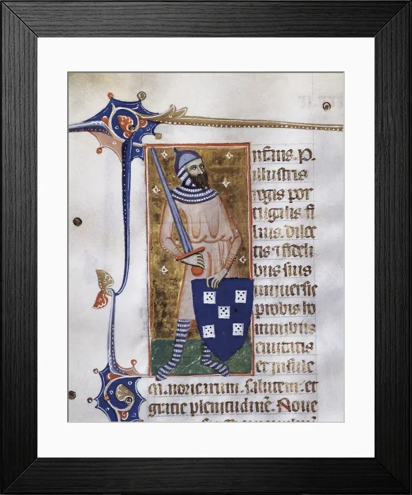 Framed Print : PETER I, Count of Urgell (1187 - 1255). Infante of Portugal and Count of Urgell (1229-1231). First lord of Mallorca (1236-1255)