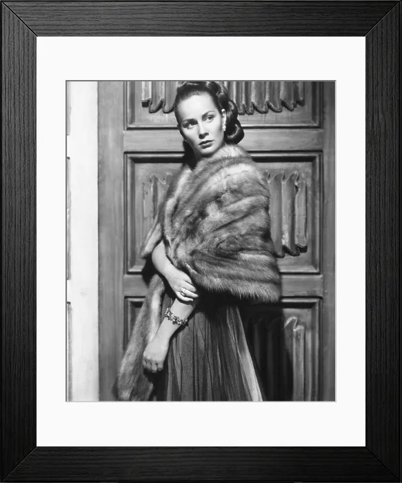 Framed Print : THE PARADINE CASE, Alida Valli, 1947