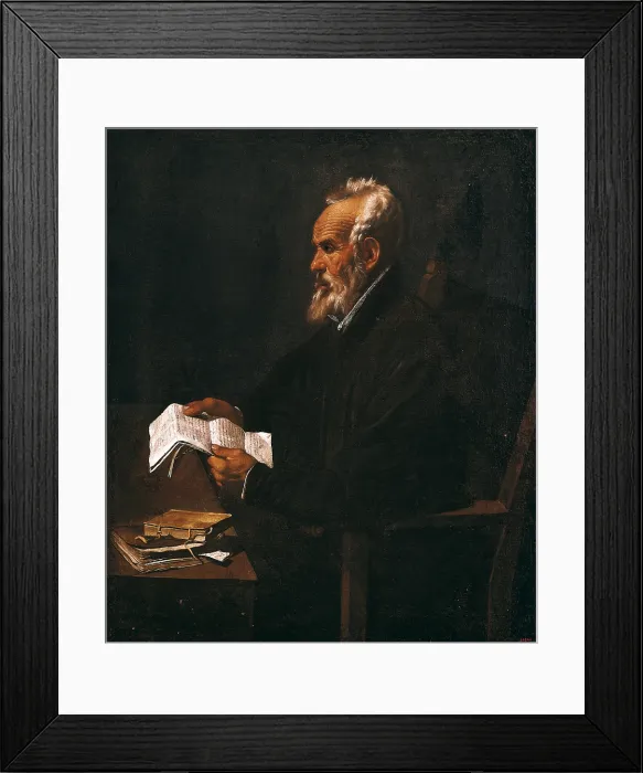 Framed Print : RIBALTA, Francisco (1565-1628). Ramon Llull. ca. 1618