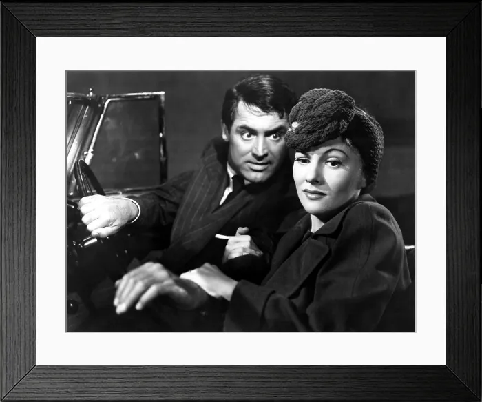 Framed Print : SUSPICION, Cary Grant, Joan Fontaine, 1941 Framed Print : SUSPICION, Cary Grant, Joan Fontaine, 1941
