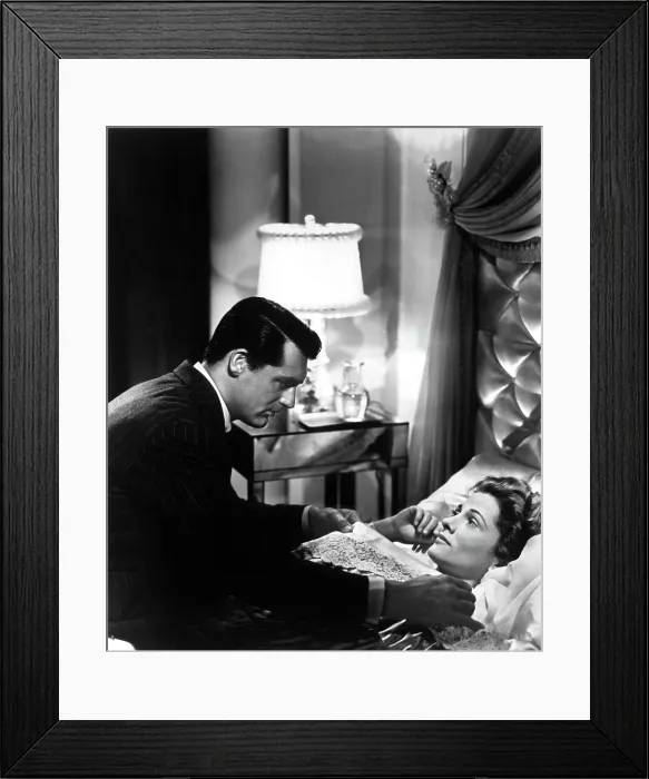 Framed Print : SUSPICION, Cary Grant, Joan Fontaine, 1941 Framed Print : SUSPICION, Cary Grant, Joan Fontaine, 1941