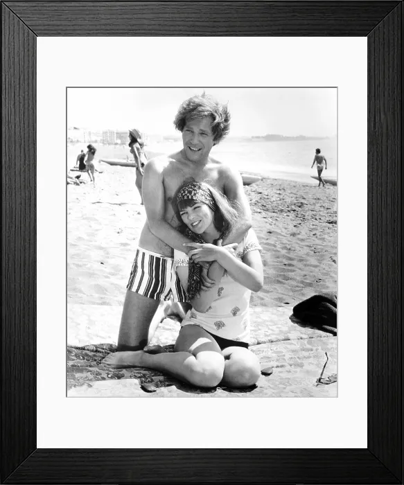 Framed Print : A TOUCH OF CLASS, from back, George Segal, Glenda Jackson, 1973