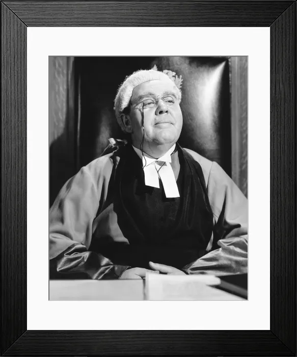 Framed Print : THE PARADINE CASE, Charles Laughton, 1947 Framed Print : THE PARADINE CASE, Charles Laughton, 1947