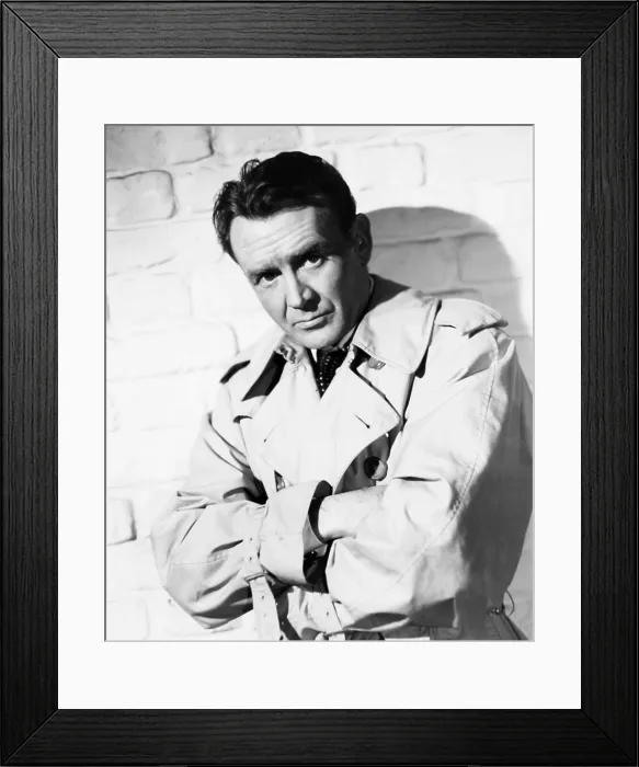 Framed Print : TOWN ON TRIAL, John Mills, 1957 Framed Print : TOWN ON TRIAL, John Mills, 1957
