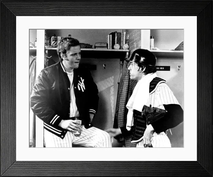Framed Print : BANG THE DRUM SLOWLY, from left, Michael Moriarty, Robert De Niro, 1973
