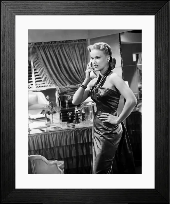 Framed Print : SUSAN SLEPT HERE, Anne Francis, 1954