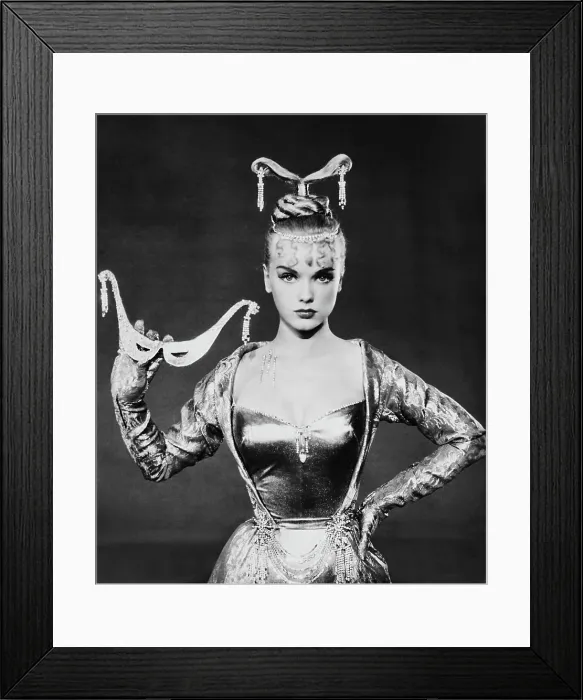 Framed Print : SUSAN SLEPT HERE, Anne Francis, 1954