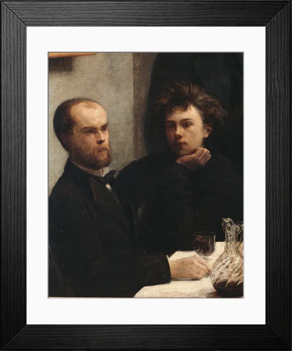 Framed Print : Table Corner (Coin de table)