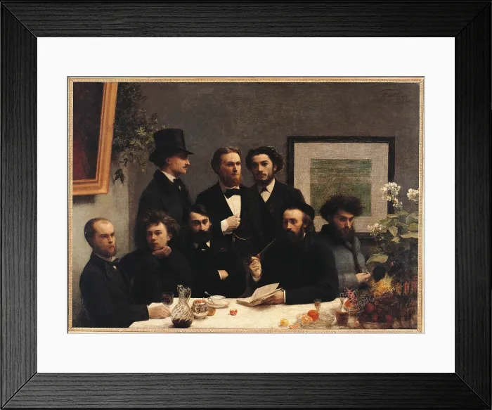 Framed Print : Table Corner (Coin de table)