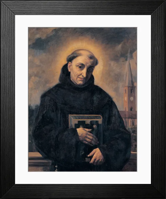 Framed Print : Cosola Demetrio, Blessed Angelo Carletti, 1870 - 1895, 19th Century, oil on canvas, Private collection (156005) Everett CollectionMondadori Portfolio**US SALES ONLY**