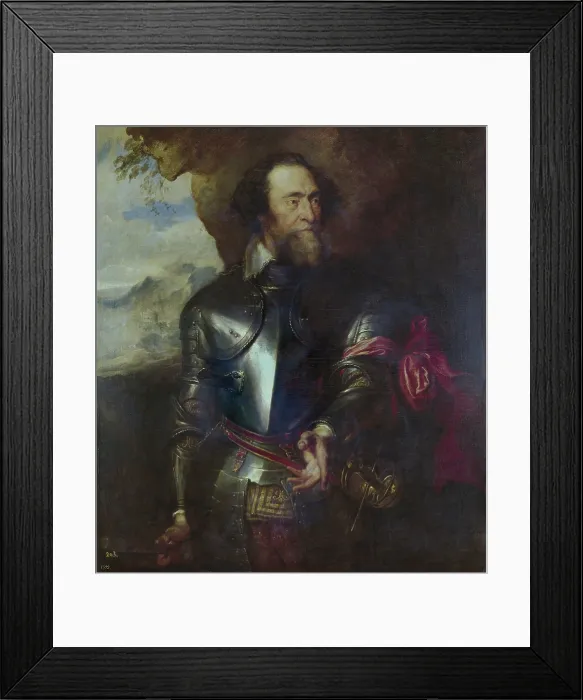 Framed Print : VAN DYCK, Sir Anthony (1599-1641). The Count Hendrick van den Bergh. 1629 - 1632. Flemish art. Oil on canvas. SPAIN. Madrid. Prado Museum Framed Print : VAN DYCK, Sir Anthony (1599-1641). The Count Hendrick van den Bergh. 1629 - 1632. Flemish art. Oil on canvas. SPAIN. Madrid. Prado Museum