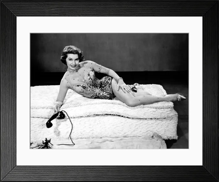 Framed Print : PARTY GIRL, Cyd Charisse, 1958 Framed Print : PARTY GIRL, Cyd Charisse, 1958