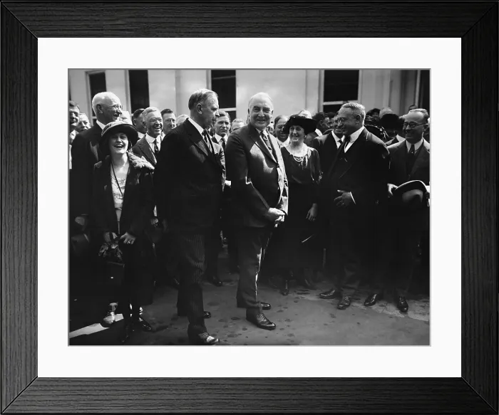 Framed Print : President Warren Harding with Postmasters at the White House, Sept. 28, 1922