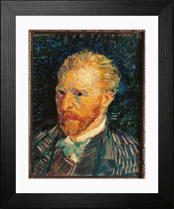 Framed Print : Self portrait, by Vincent Van Gogh, 1887, 19th Century, oil on canvas, cm 44, 1 x 35, 1 - France, Ile de France, Paris, Muse dOrsay, RF1947-28. All Framed Print : Self portrait, by Vincent Van Gogh, 1887, 19th Century, oil on canvas, cm 44, 1 x 35, 1 - France, Ile de France, Paris, Muse dOrsay, RF1947-28. All