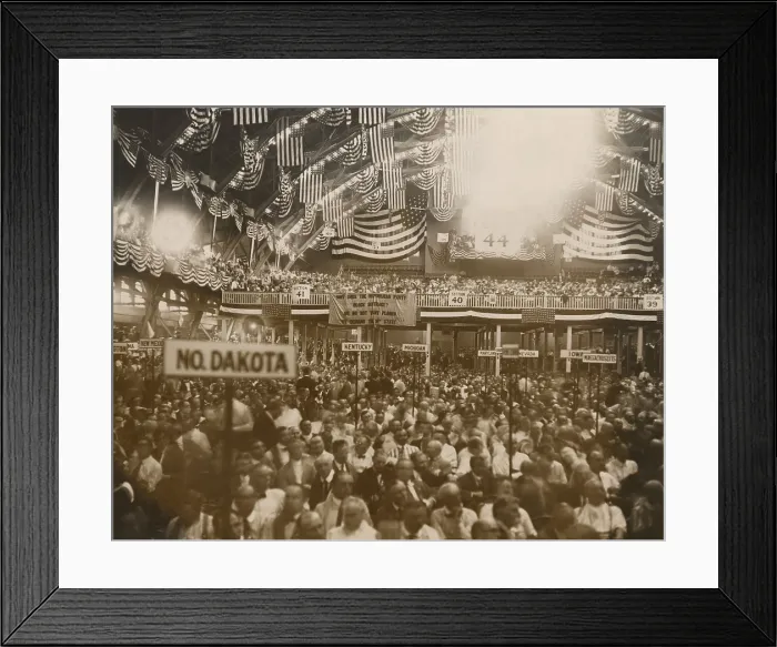 Framed Print : Republican Convention in Chicago, June 1920