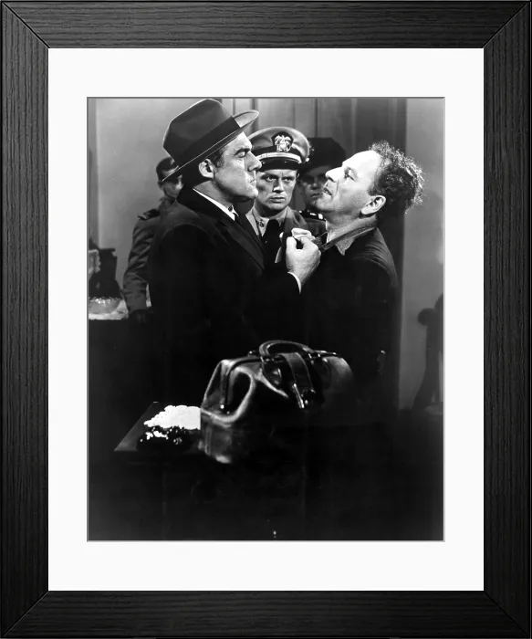 Framed Print : PANIC IN THE STREETS, Paul Douglas, Richard Widmark, Alexis Minotis, 1950. TM & Copyright (c) 20th Century Fox Film Corp. All rights reserved Framed Print : PANIC IN THE STREETS, Paul Douglas, Richard Widmark, Alexis Minotis, 1950. TM & Copyright (c) 20th Century Fox Film Corp. All rights reserved