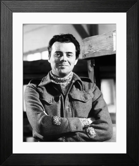 Framed Print : THE PASSWORD IS COURAGE, Dirk Bogarde, 1962