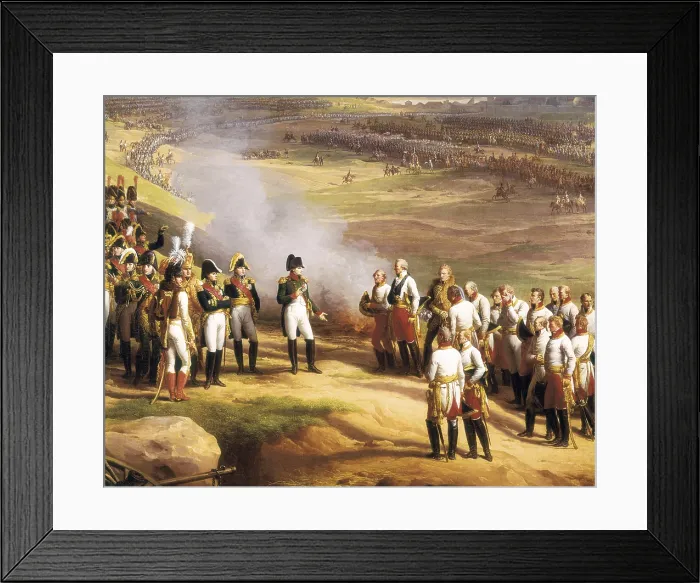 Framed Print : THEVENIN, Charles (1764-1838). The Surrender of Ul, 20th October 1805. 1815. Detail. Oil on canvas. FRANCE. Versailles. National Museum of Versailles Framed Print : THEVENIN, Charles (1764-1838). The Surrender of Ul, 20th October 1805. 1815. Detail. Oil on canvas. FRANCE. Versailles. National Museum of Versailles
