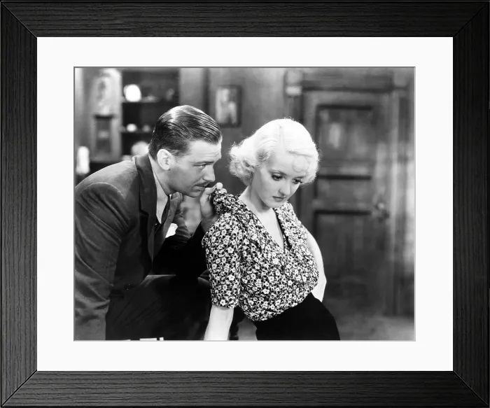 Framed Print : PARACHUTE JUMPER, from left, Douglas Fairbanks, Jr. Bette Davis, 1933
