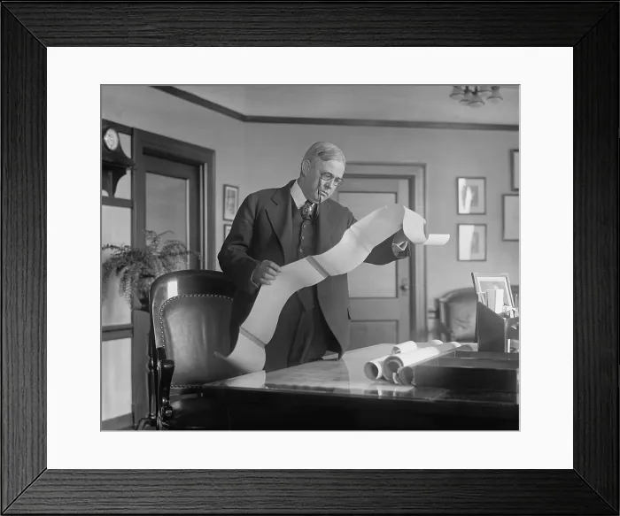 Framed Print : Col. Charles Forbes was appointed as first Director of the Veterans Bureau by President Harding