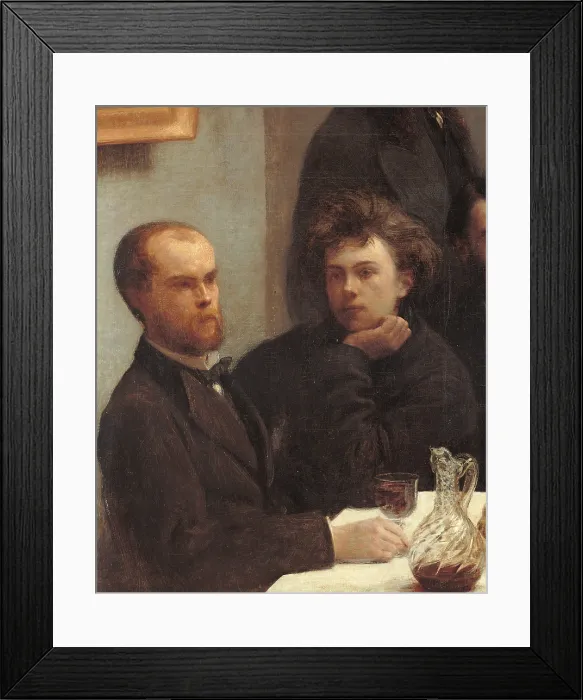 Framed Print : Table Corner (Coin de table)
