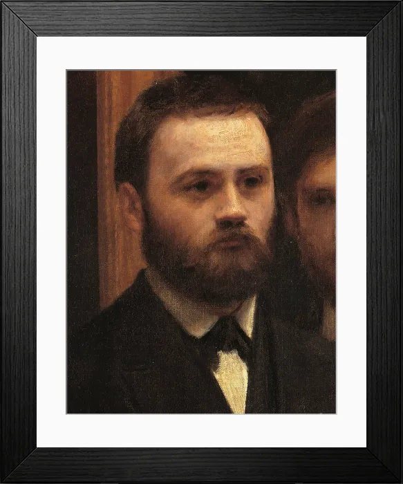 Framed Print : Ateliers des Batignolles, by Henri Fantin-Latour, 1870, 19th Century, oil on canvas, cm 204 x 273, 5 - France, Ile de France, Paris, Muse dOrsay, RF 2210. Detail Framed Print : Ateliers des Batignolles, by Henri Fantin-Latour, 1870, 19th Century, oil on canvas, cm 204 x 273, 5 - France, Ile de France, Paris, Muse dOrsay, RF 2210. Detail