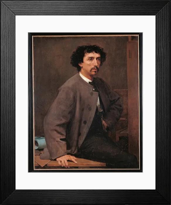 Framed Print : Charles Garnier, by Unknown Artist, 1889 about, 19th Century, oil on canvas, cm 103 x 81 - France, Ile de France, Paris, Muse dOrsay, MV5903 RF2363. All Framed Print : Charles Garnier, by Unknown Artist, 1889 about, 19th Century, oil on canvas, cm 103 x 81 - France, Ile de France, Paris, Muse dOrsay, MV5903 RF2363. All