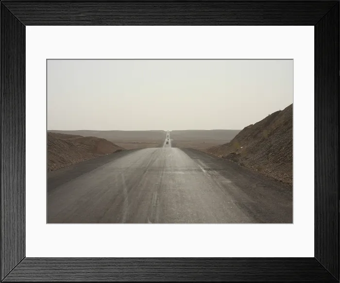 Framed Print : U.S. Marines use Route 1 to reach the forward operating base at Now Zad Afghanistan Oct. 25 2008. Photo by:Everett Collection(BSLOC_2011_6_48)