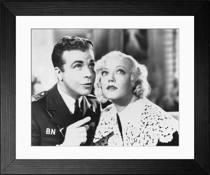 Framed Print : PAGE MISS GLORY, from left: Dick Powell, Marion Davies, 1935 Framed Print : PAGE MISS GLORY, from left: Dick Powell, Marion Davies, 1935