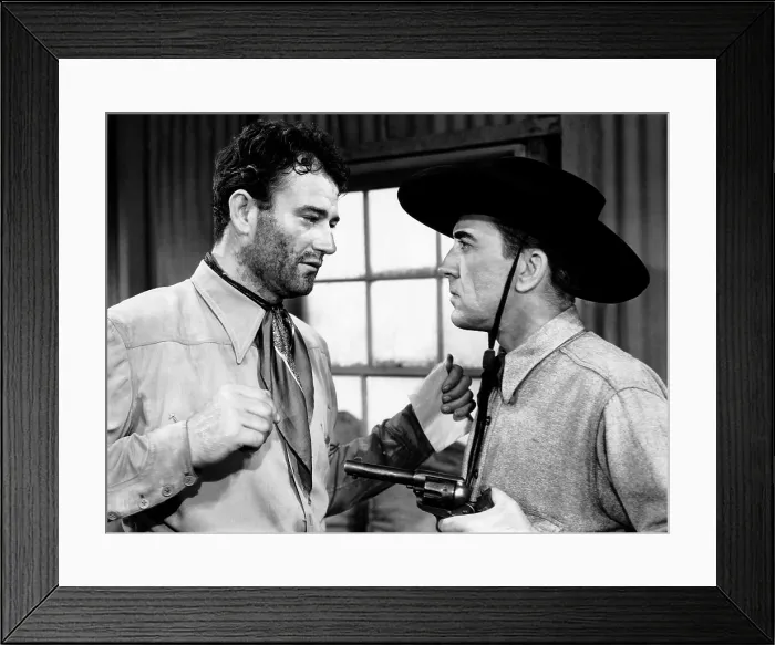 Framed Print : PALS OF THE SADDLE, John Wayne (left), 1938 Framed Print : PALS OF THE SADDLE, John Wayne (left), 1938