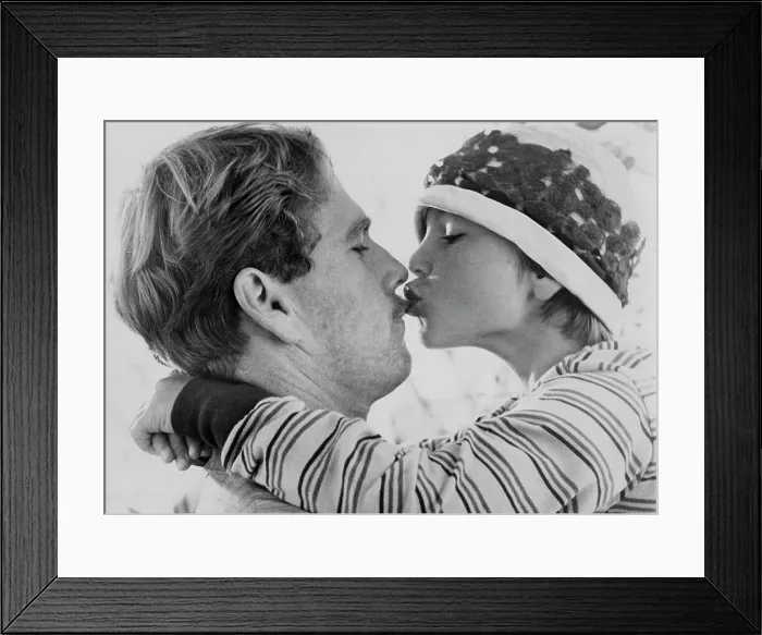 Framed Print : PAPER MOON, Ryan O'Neal, Tatum O'Neal, 1973